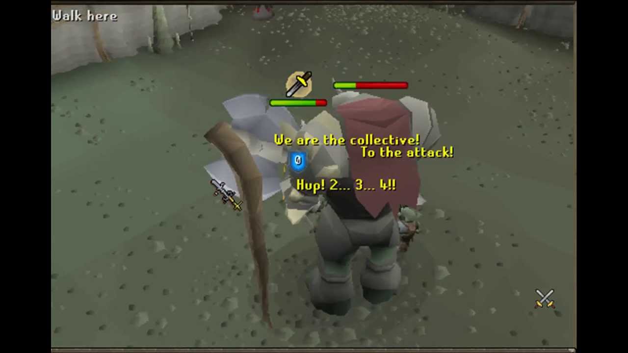 Runescape Bork boss fight