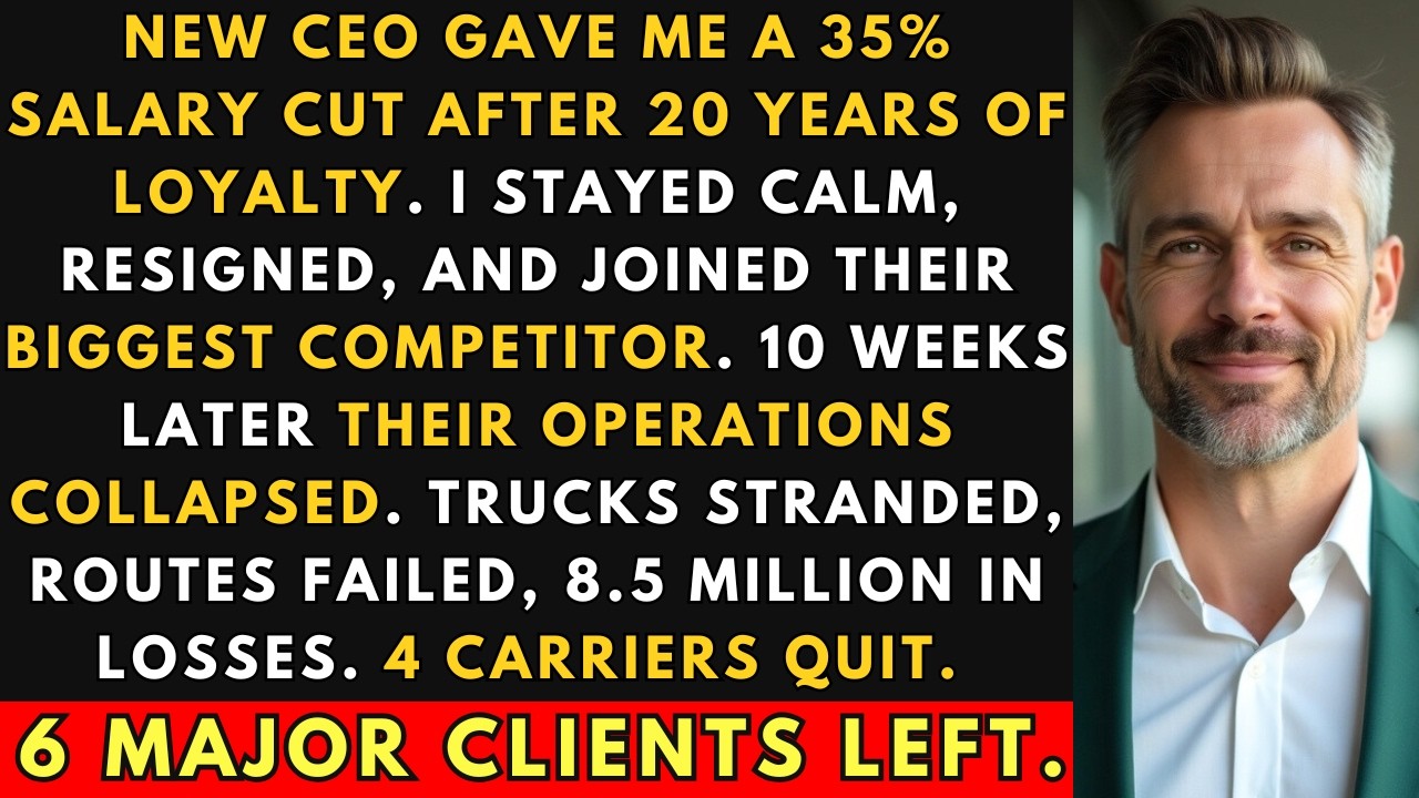 New CEO Gave Me A '35% Salary Cut' After 20 Years. I Walked—They Collapsed | Corporate Revenge