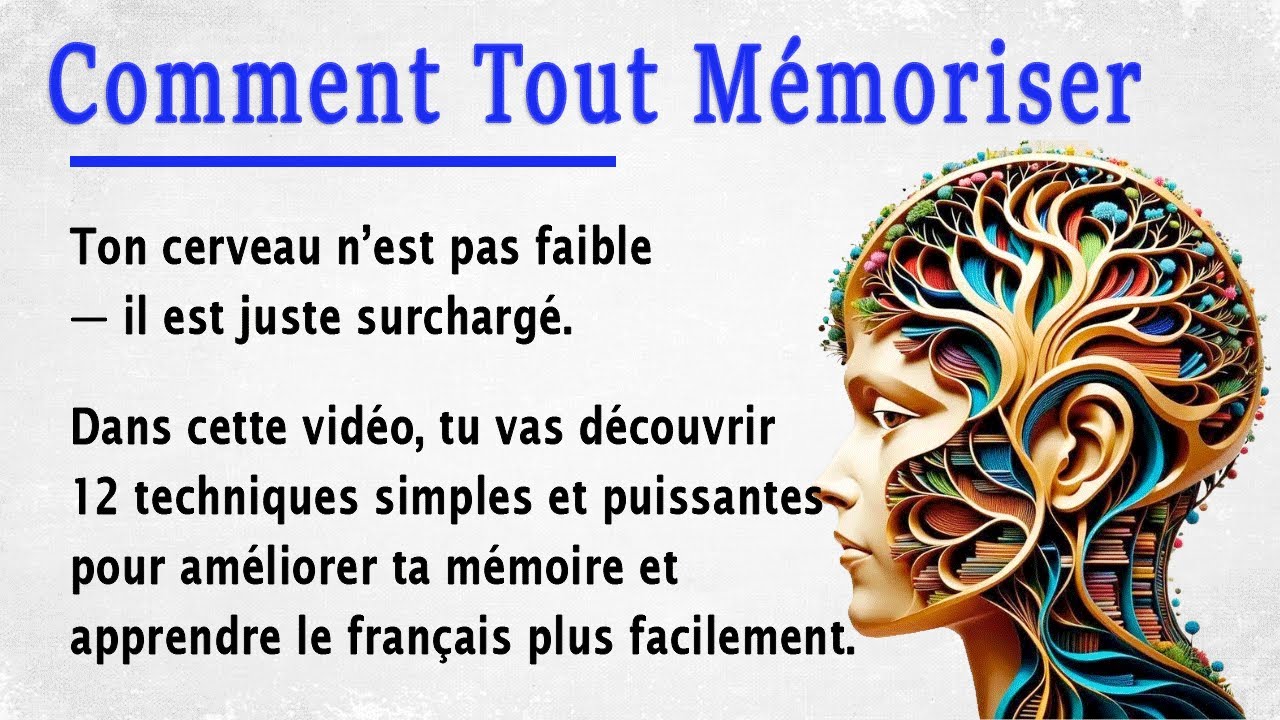How to Remember Everything - Boost Your Memory | Learn French with Simple Story  (A1-A2)