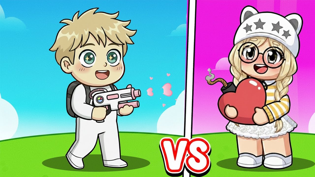 Roblox but Playing Hypershot with Crush! 😨