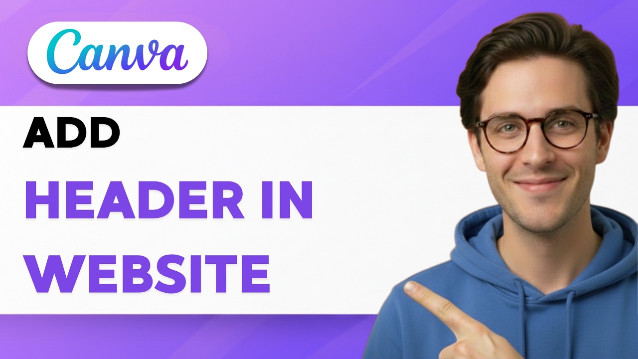 How to Add a Header in a Canva Website [2026 Full Guide]