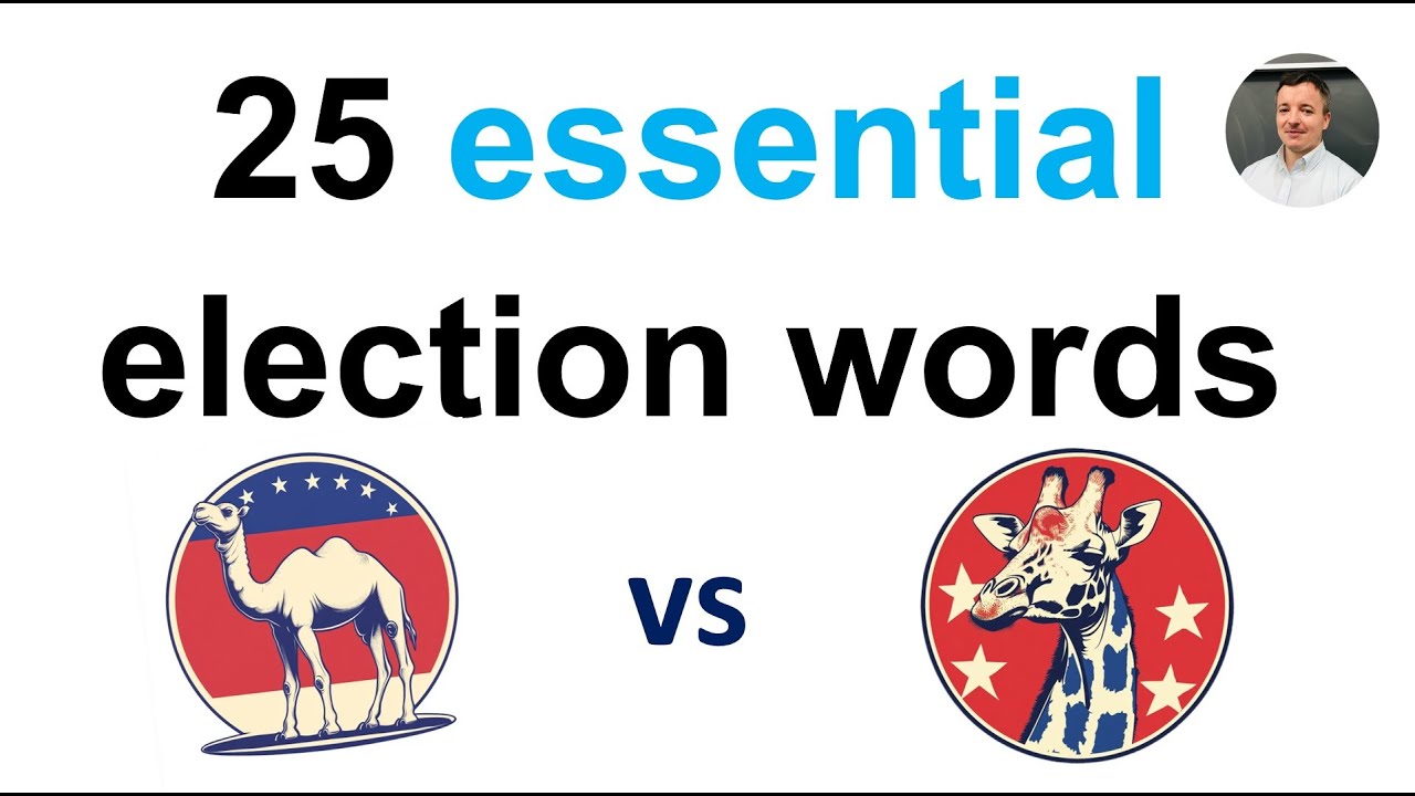 25 essential election vocabulary - everyday slang
