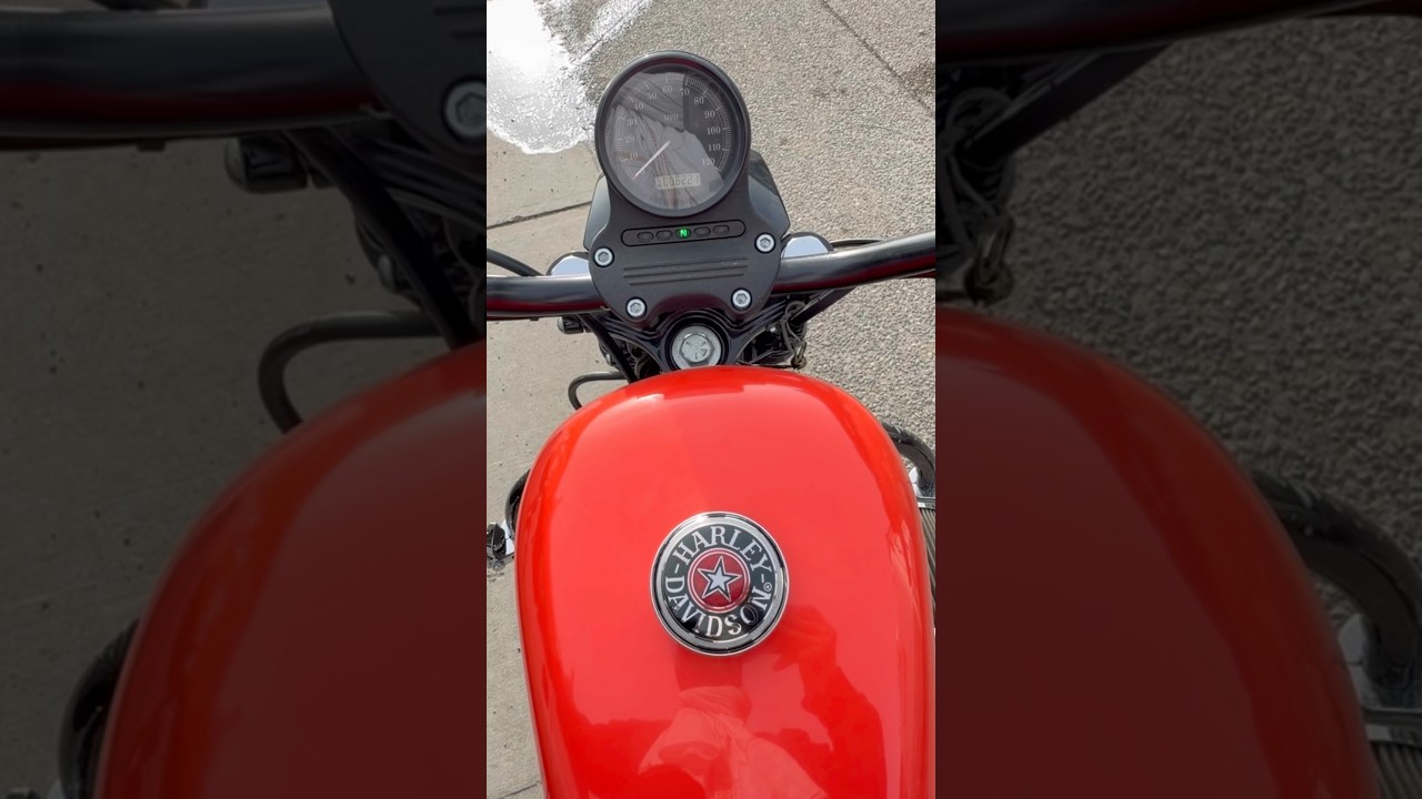 Hd sportster raw exhaust sound pov. #harleydavidson #bike #trending #youtubeshorts #exhaust