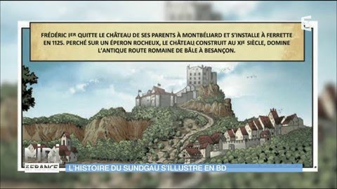 L'histoire du Sundgau s'illustre en BD