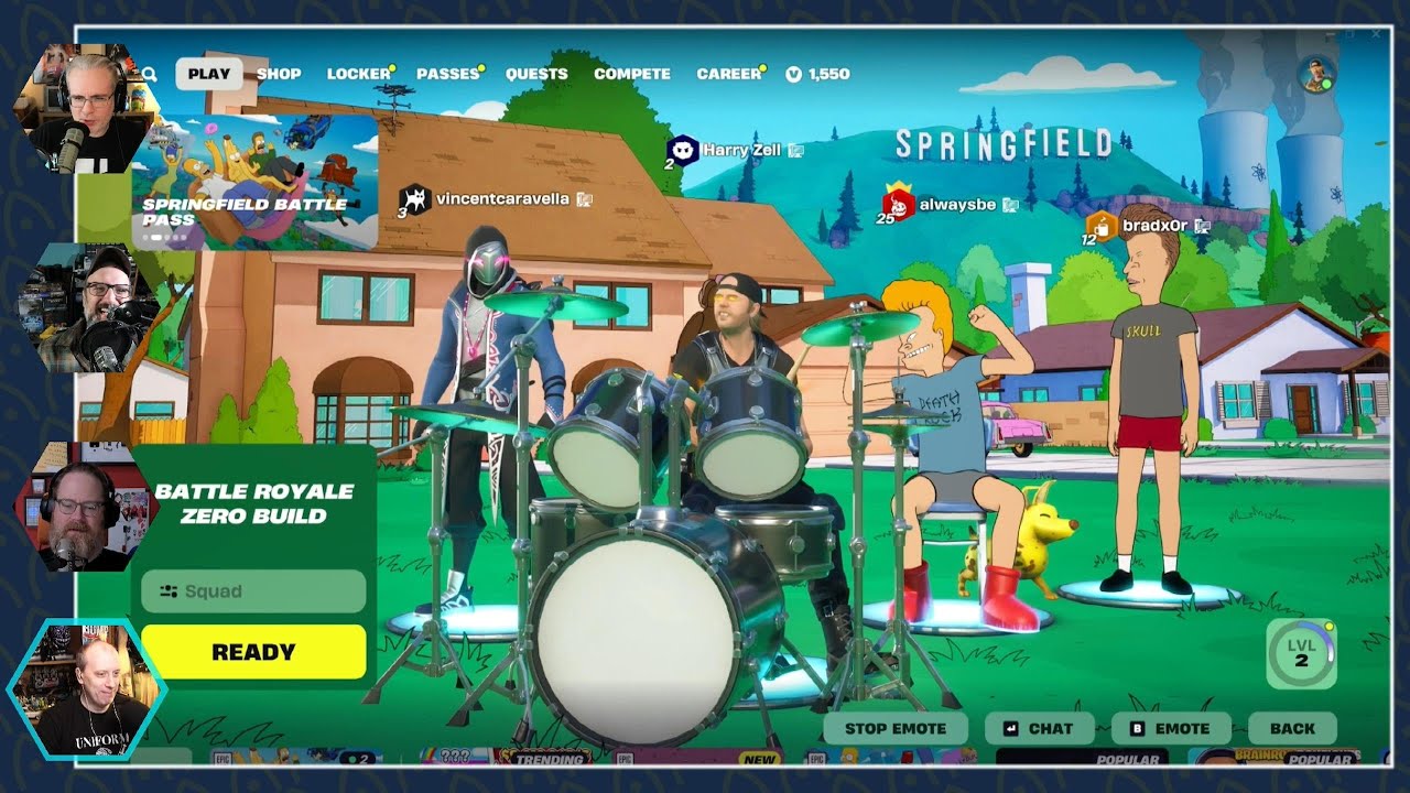 The Simpsons, Nextlander, and Fortnite!
