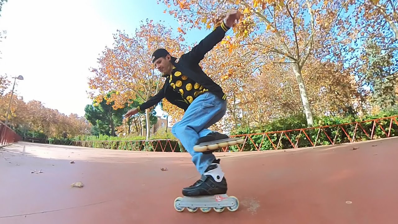 Wizard skating en la pista del parque Z, mi barrio.