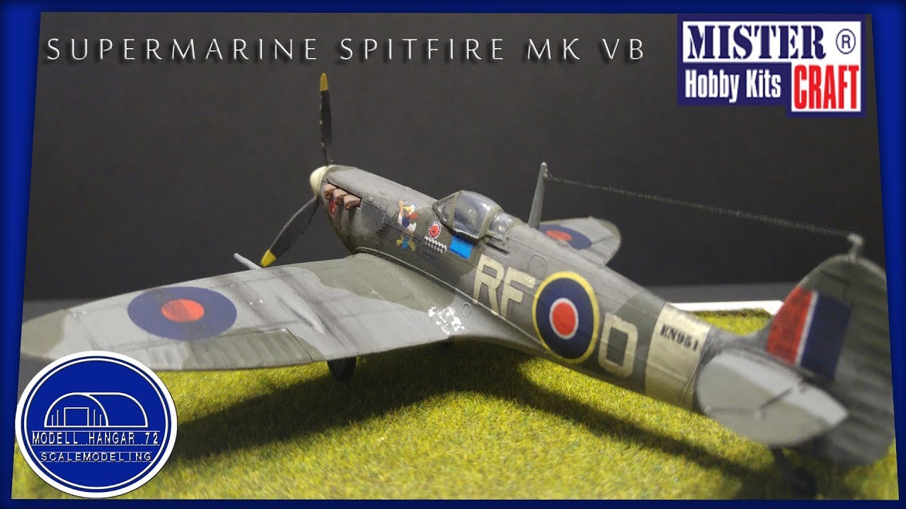 Supermarine Spitfire Mk Vb - 1:72 Mistercraft - Full Build