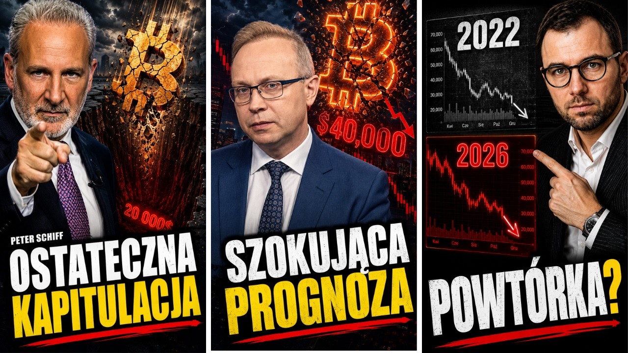BITCOIN SPADNIE poniżej 20 000$! To będzie OSTATECZNA KAPITULACJA