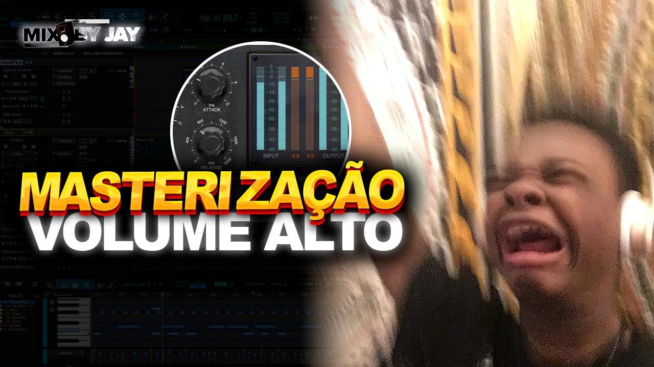 VOLUME ALTO NA MASTERIZÃO - Masterizando Pro | O Curso Para Produtores Avançados #8