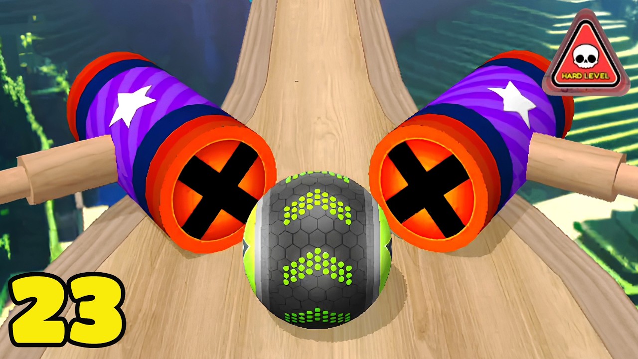 Going Balls Challenge - Walkthrough Gameplay Level 124 to 125 - Going Balls Speedrun