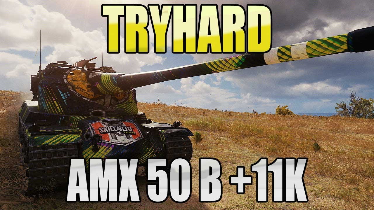 AMX 50 B: TRYHARD FOR MARKS - World of Tanks