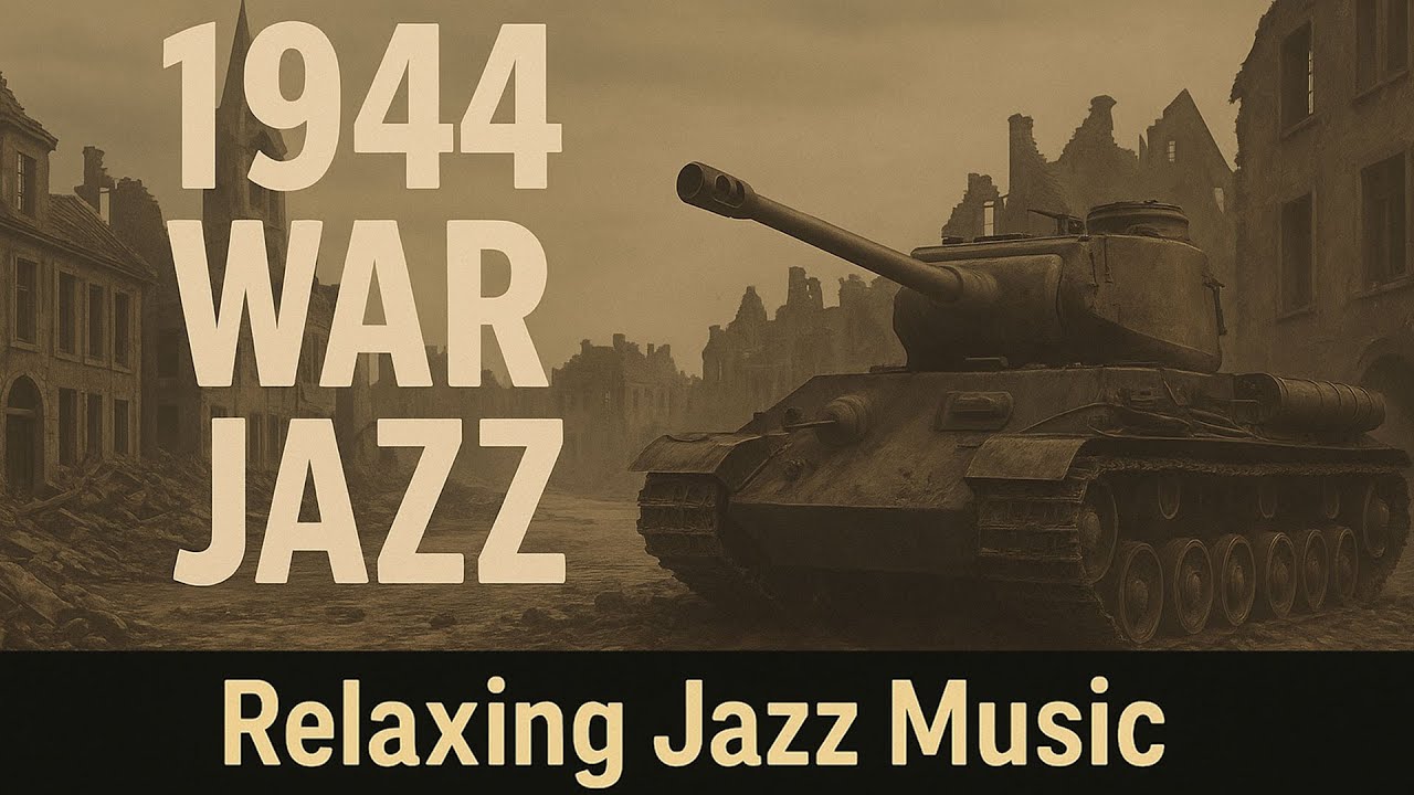 1944 War Jazz 🎷 | Relaxing Background Jazz Music