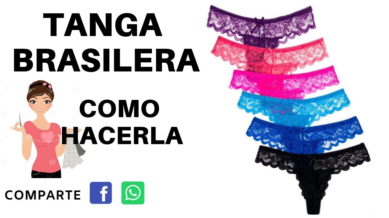 TANGA BRASILERA COMO HACERLA MOLDES DESCARGAR
