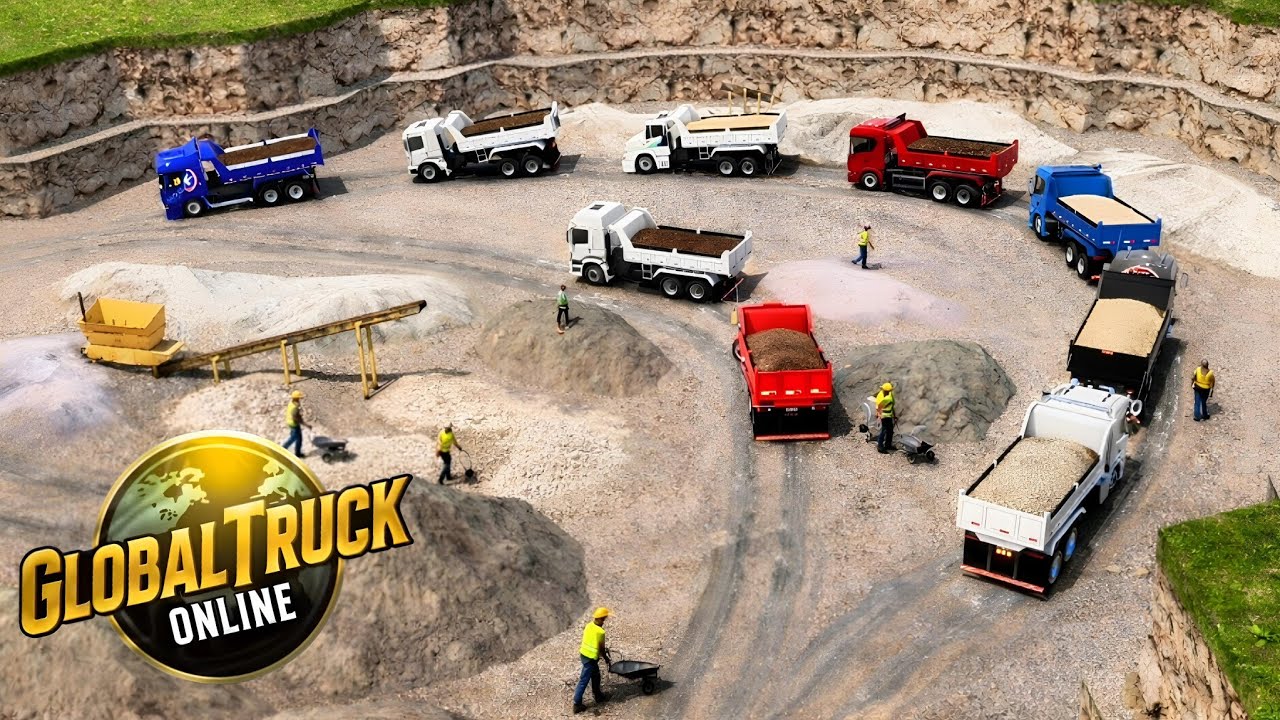 GLOBAL TRUCK ONLINE - QUEM CHEGAR POR ÚLTIMO PAGA A COCA - COMBOIO PRESSÃO