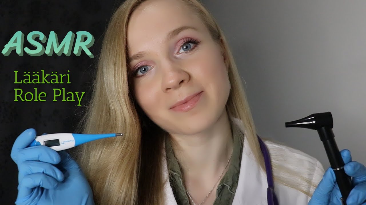 ASMR SUOMI Lääkärin Vastaanotto Kotonasi👩‍🔬 ASMR Doctor Check Up Roleplay, Personal Attention