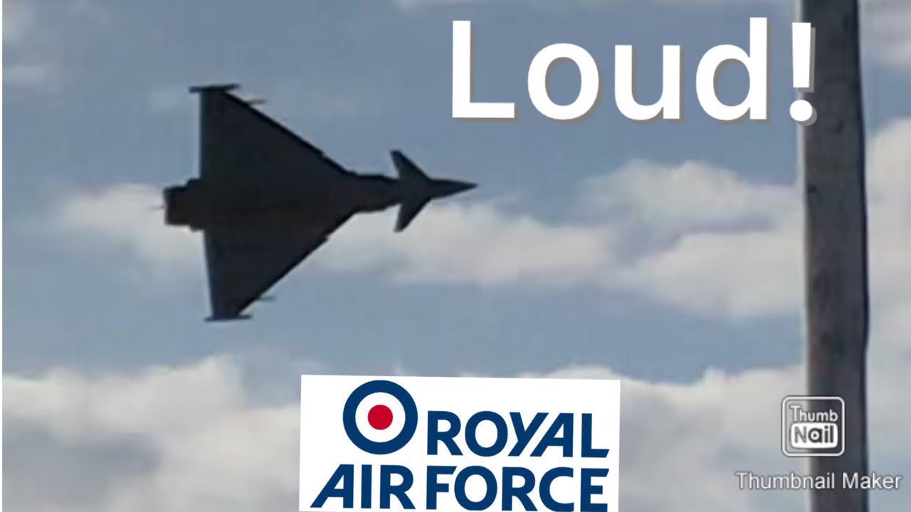 (LOUD!)Full Typhoon Display At Southport Airshow 2019.