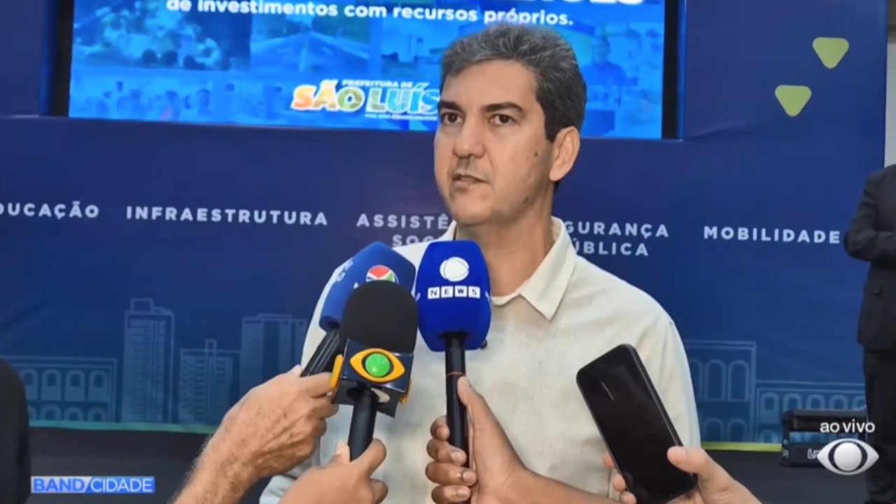 Eduardo Braide anuncia pacote com previsão de R$ 1,6 bilhão em obras para São Luís MA.