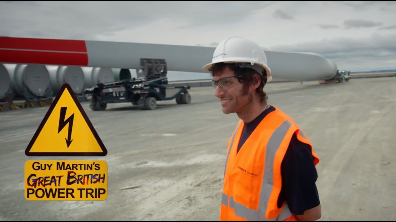 Guy Masters Building A Wind Turbine Blade | Guy Martin