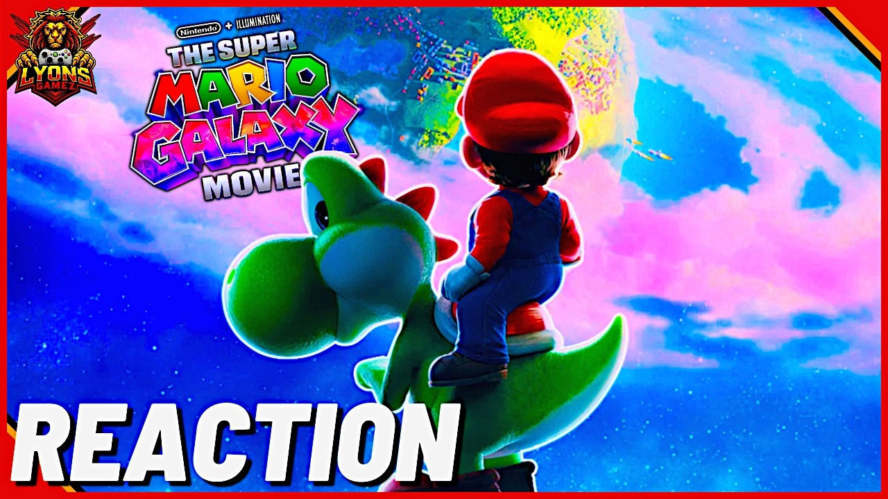 YOSHI IS HERE!! | Super Mario Galaxy Movie Reaction