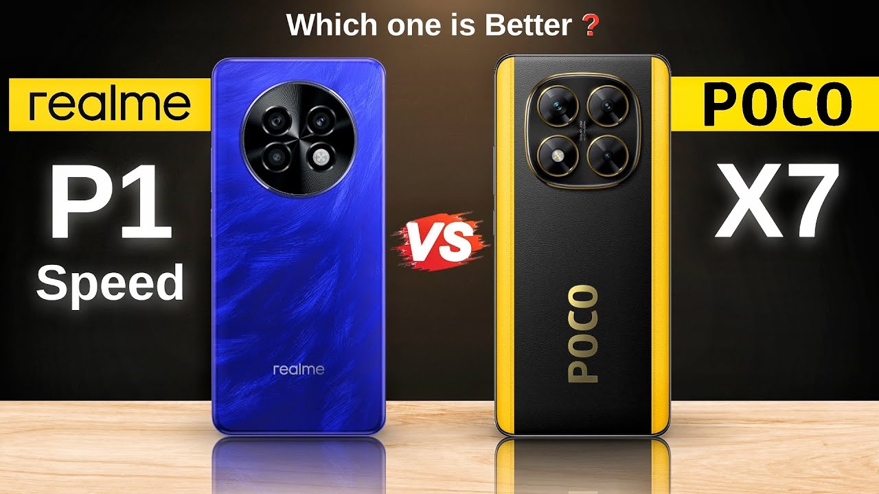 Realme P1 Speed vs POCO X7 : Full Comparison⚡Which One Is Better?