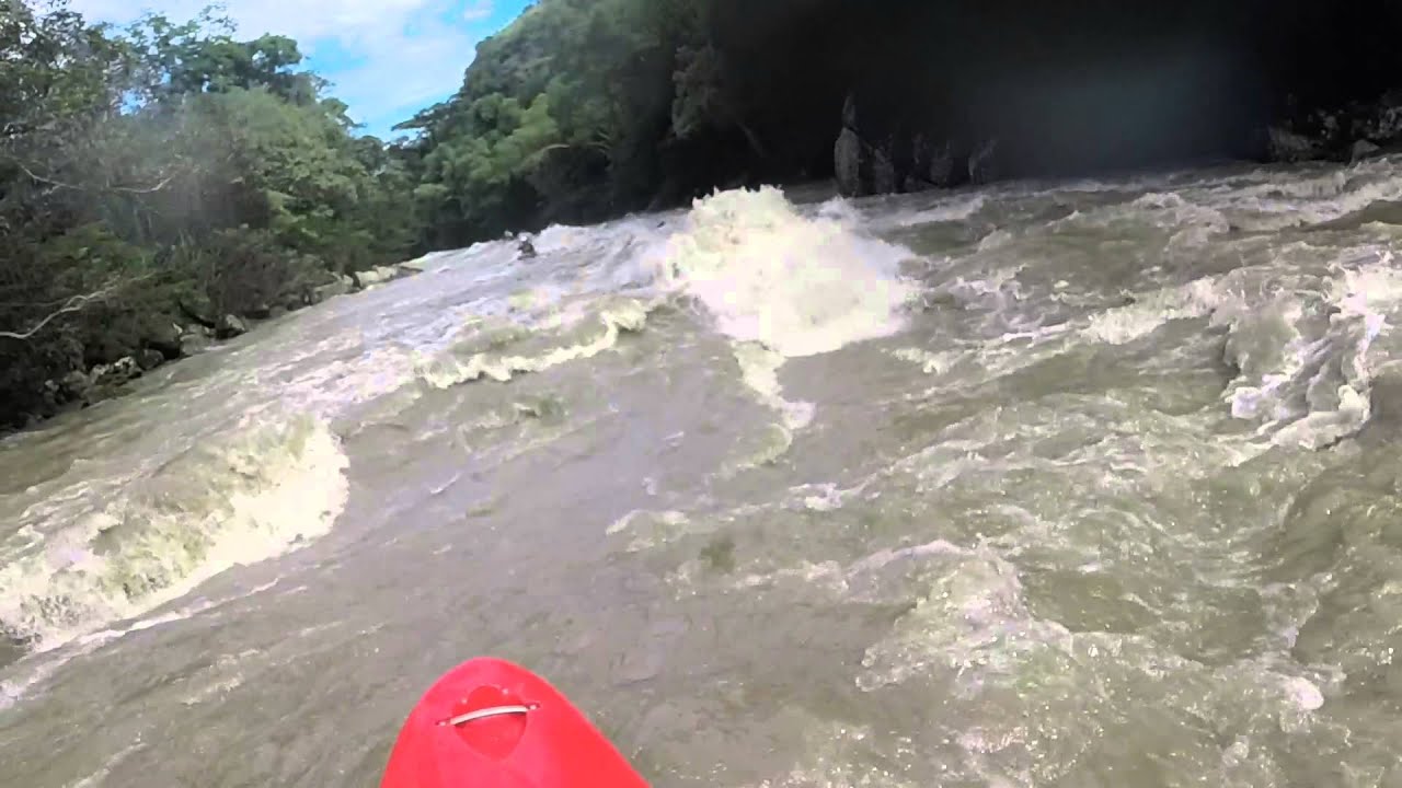 White Water Kayaking In Colombia Class 2 Rapids