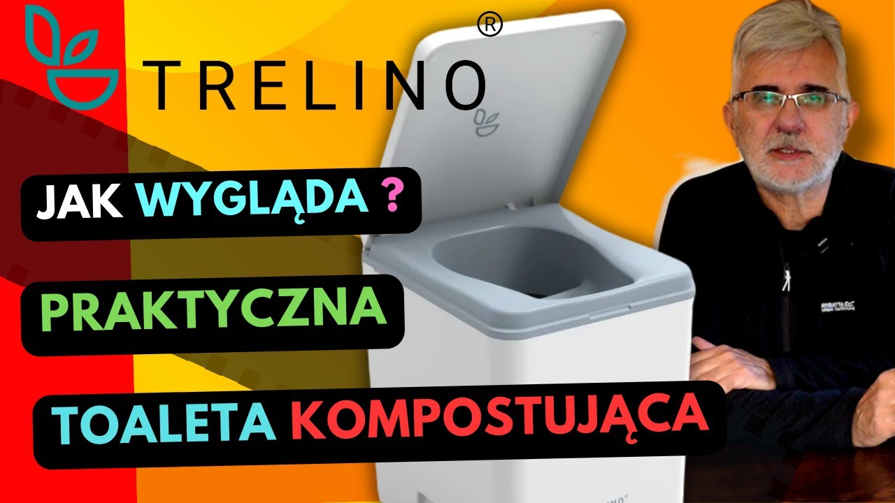 Toaleta kompostująca Trelino EVO L | Jak wygląda ta praktyczna toaleta do kampera i przyczepy?