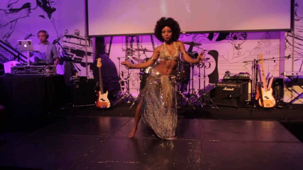 Dubstep Tribal Fusion Belly Dance - Ebony Qualls - Washington DC - Paradise Circus - Massive Attack