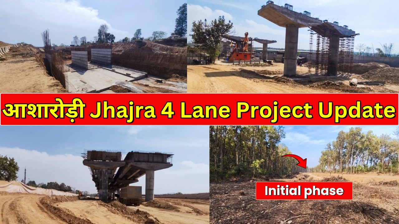 Asharodi To Jhajra 4 Lane Project Update