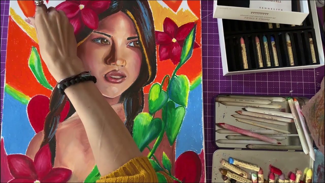 Sennelier Oil Pastels Review