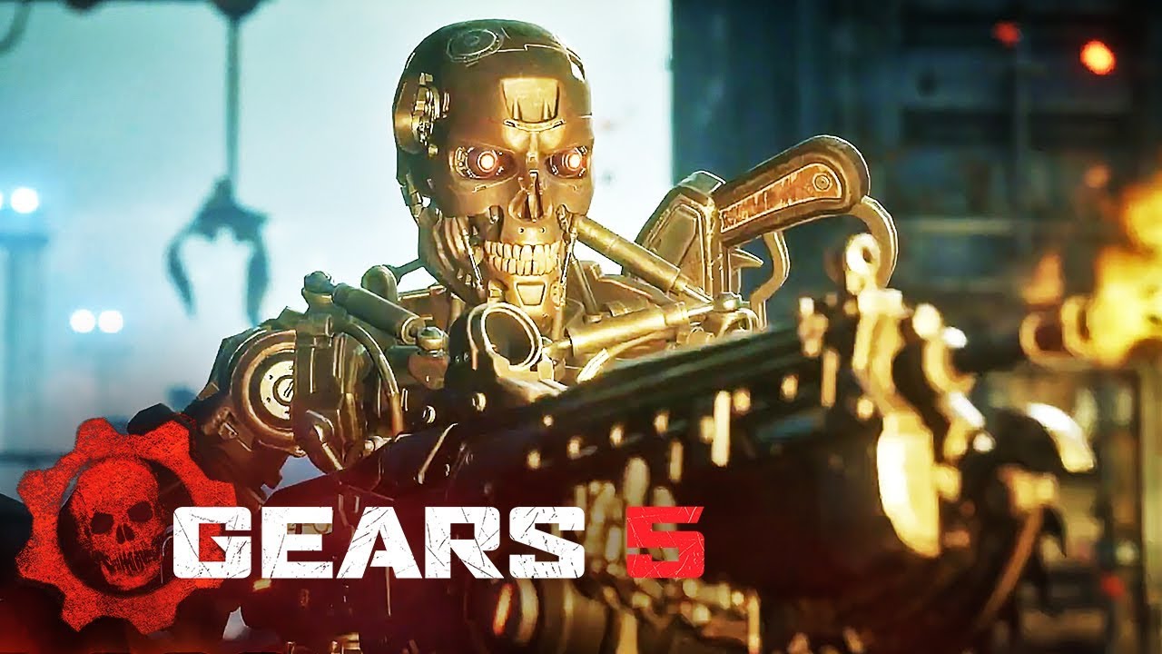 Gears 5 - Official Terminator Dark Fate Character Pack Trailer