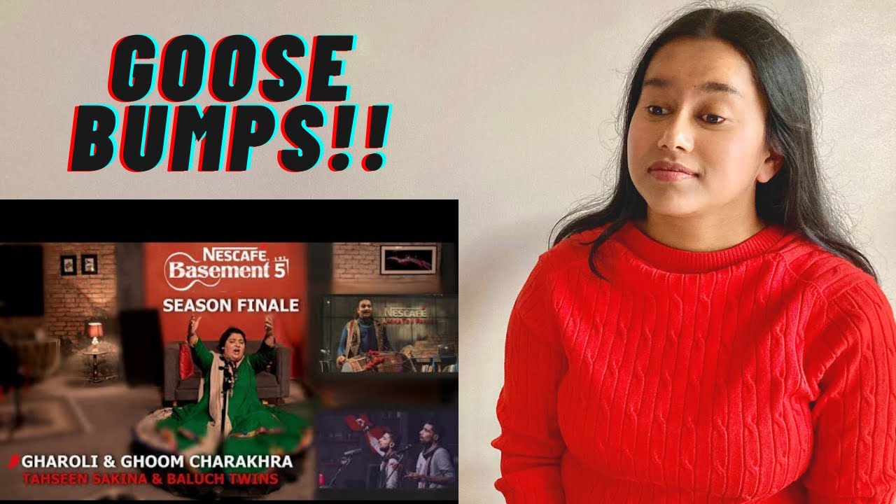 Singer Reacts to Gharoli-Ghoom Charakhra| Tahseen Sakina and Baluch Twins | NESCAFÉ Basement