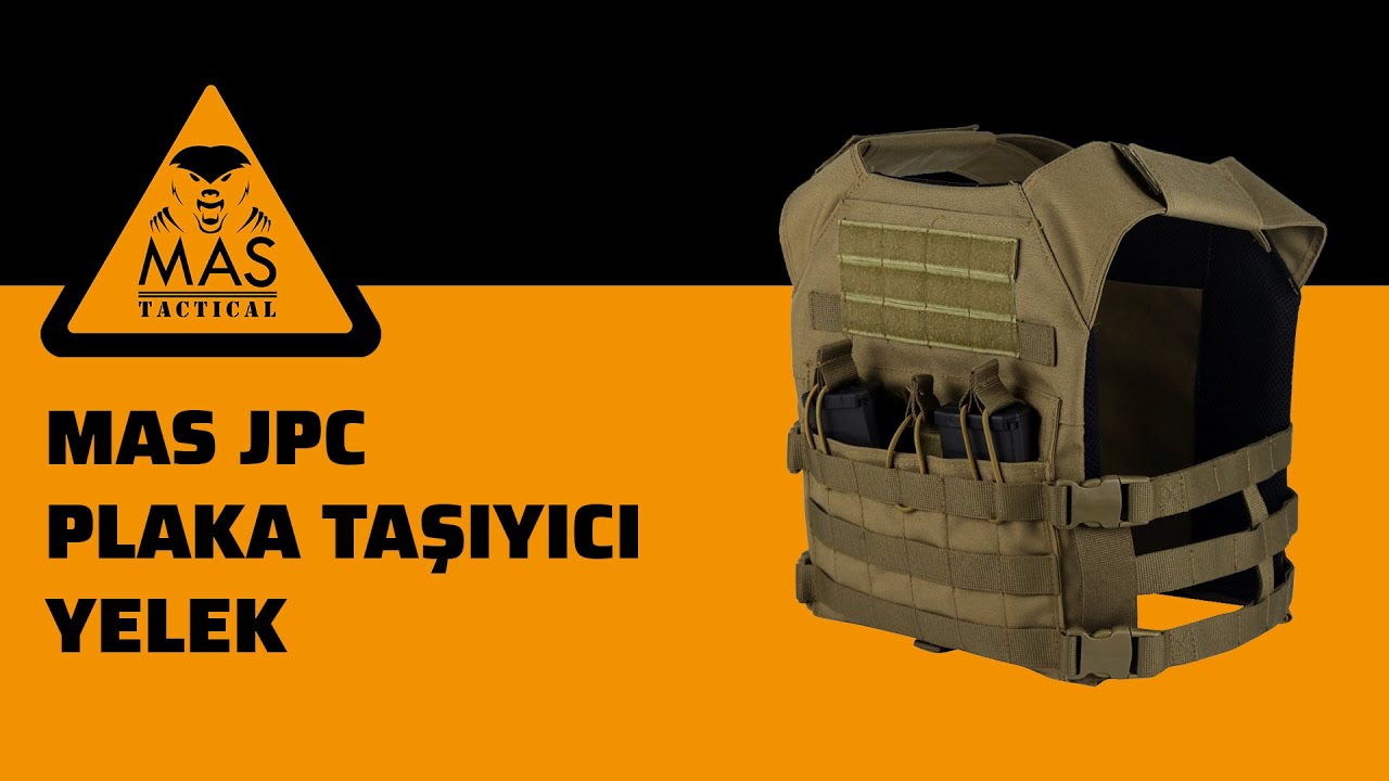 JPC PLAKA TAŞIYICI HÜCUM YELEĞİ |MAS TACTICAL