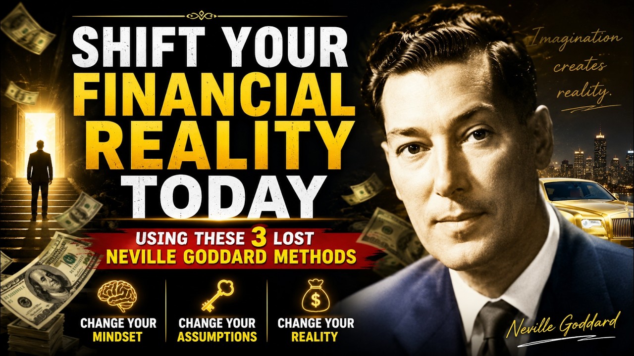 Shift Your Financial Reality Today Using These 3 Lost Neville Goddard Methods | Neville Goddard