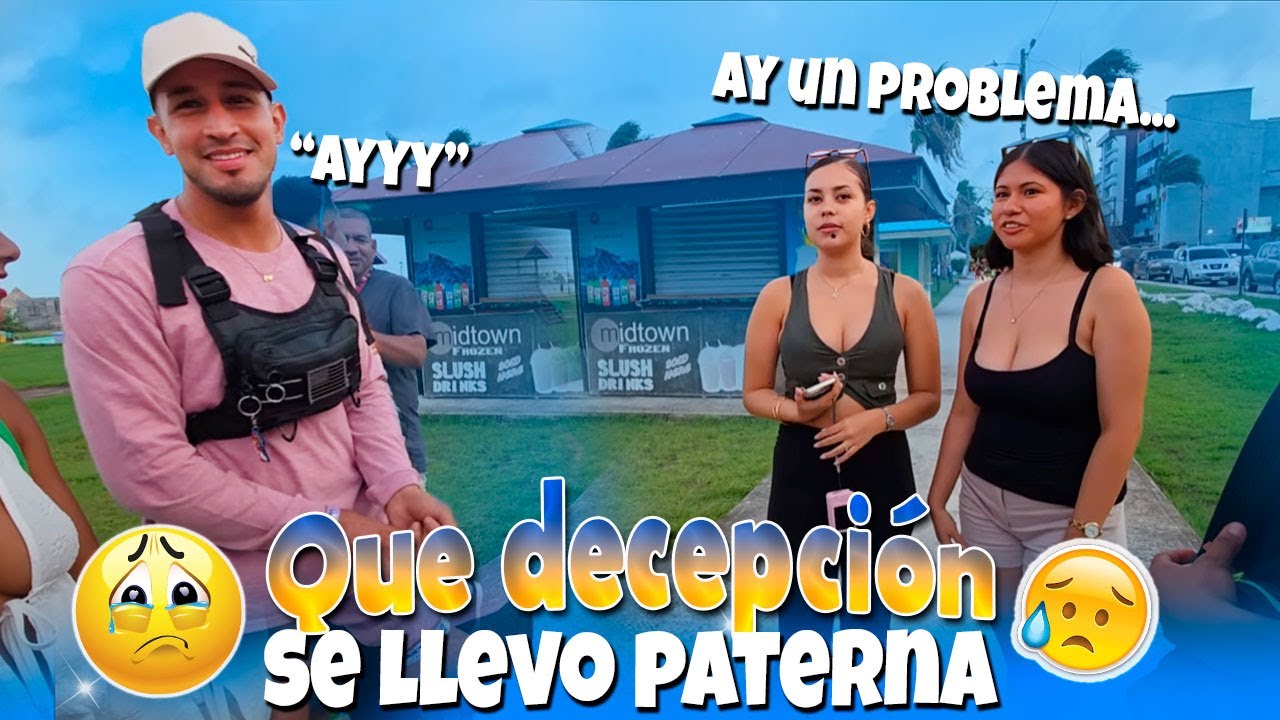 Paterna estaba emocionado por conocer a las chicas y que decepción se llevo, mira lo que le dijeron