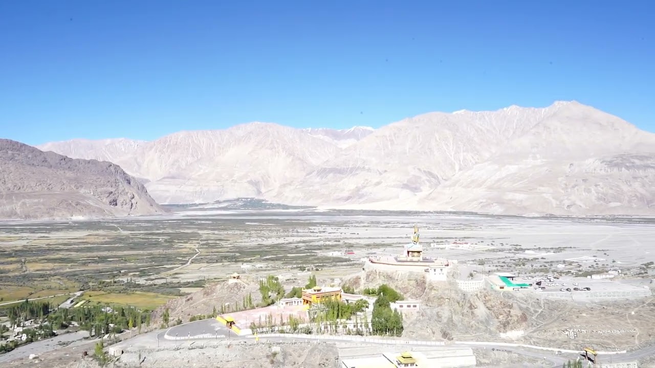 Leh Ladakh | Where Mountains Meet the Desert | Diskit Monastery