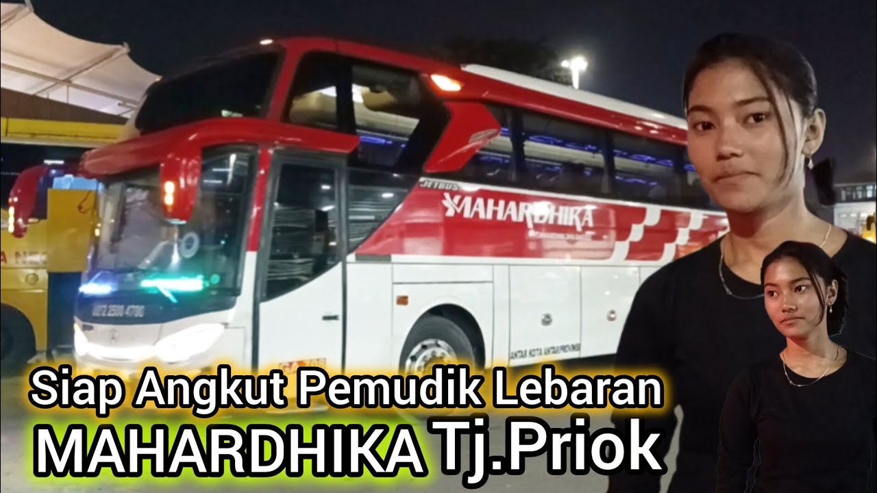 BUS MAHARDHIKA !! Siap Angkut PEMUDIK Dari Tanjung Priok Jakarta Menuju Solo Wonogiri