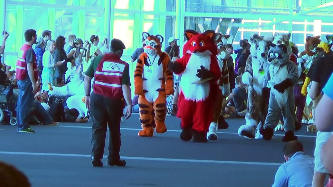 Anthrocon 2014 Fursuit Parade