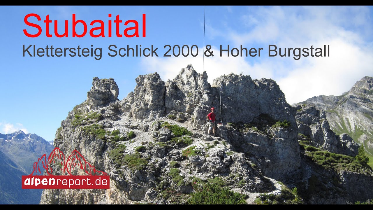 Alpenreport: Klettersteig Schlick 2000, Stubaital 2016