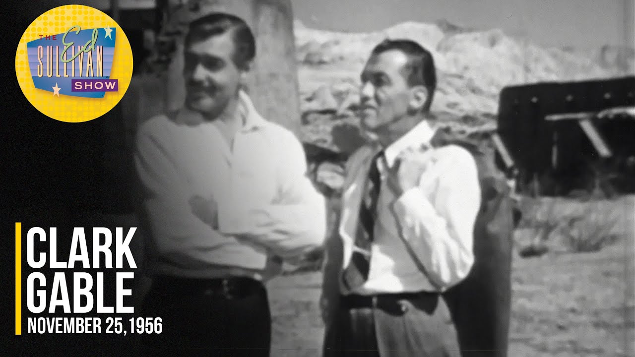 Ed Sullivan & Clark Gable 