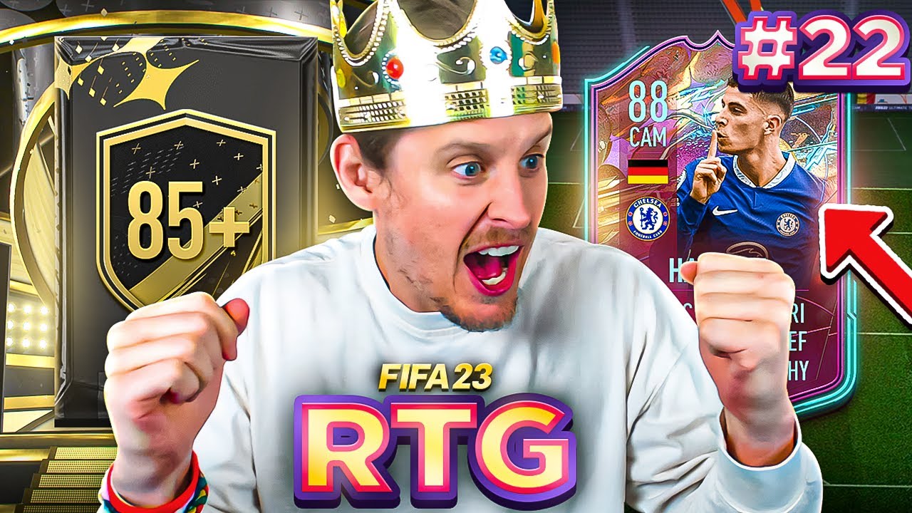 I bought this INSANE card for 350k!! My 85+ TOTW Pack!! FIFA 23 RTG #21