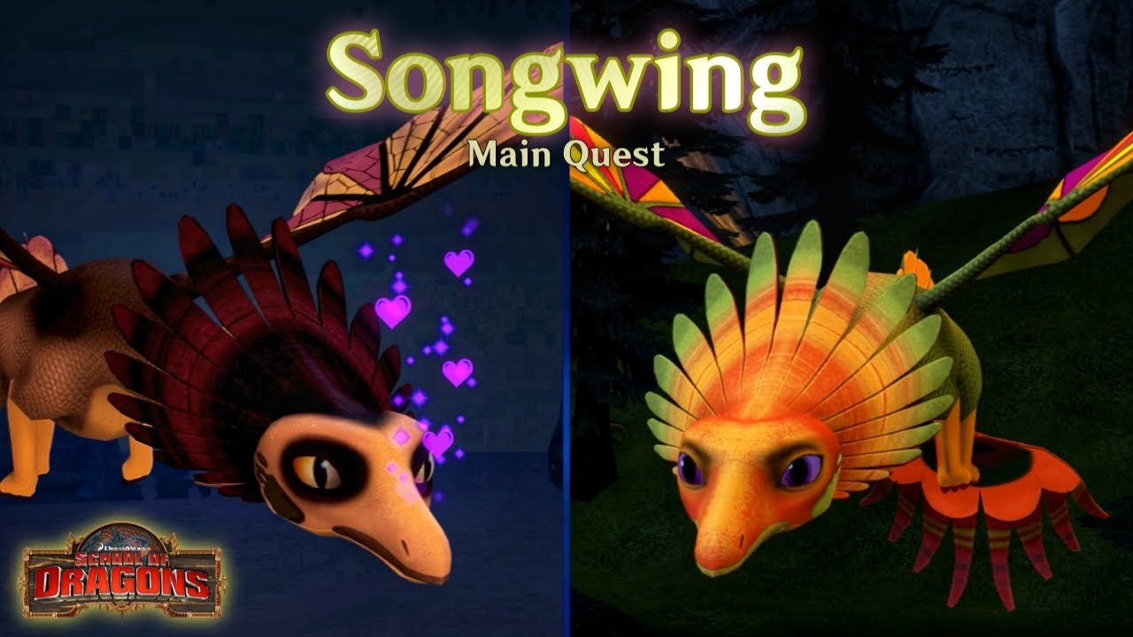 SONGWING MAIN QUEST - Full-Walkthrough Gameplay | School of Dragons