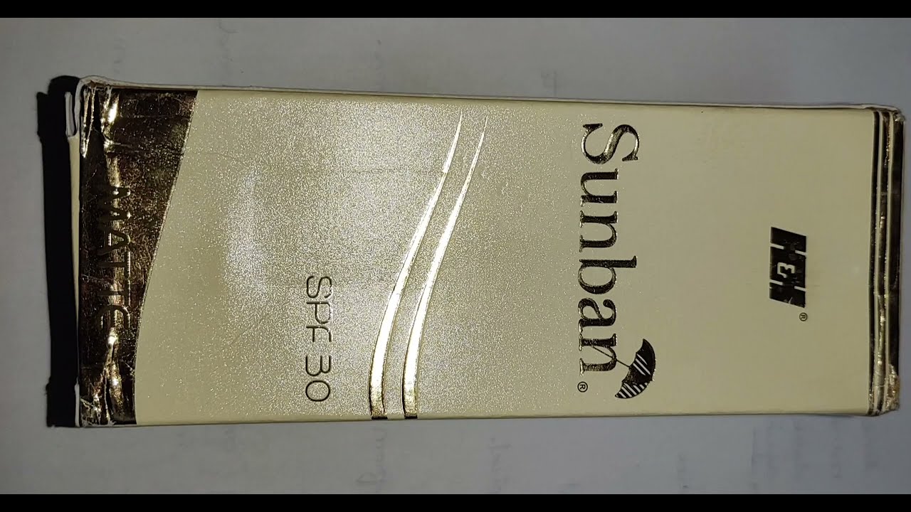 Uses and Information of Sunban Matte Gel - ENGLISH