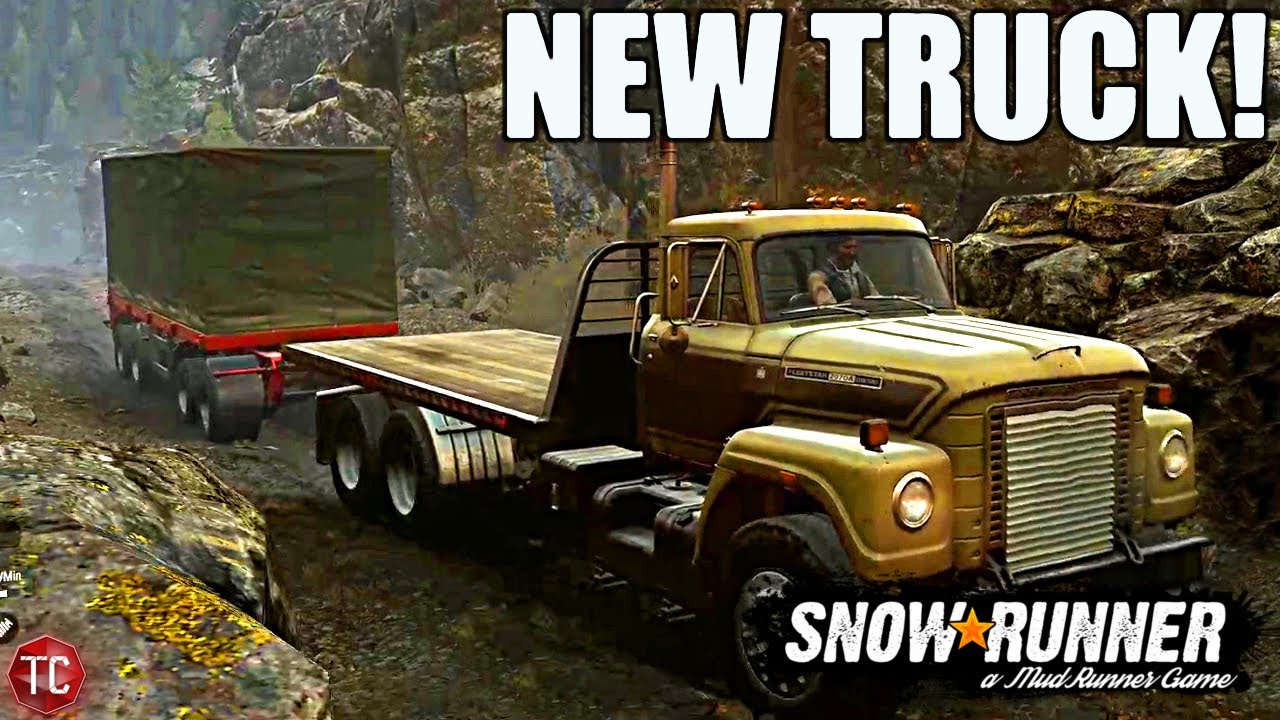 SnowRunner: Farm Delivery and NEW TRUCK!! International Fleetstar F2070A