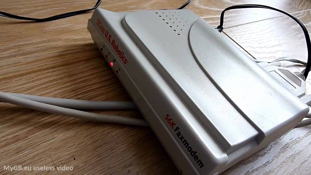 What is the sound of a 56K Faxmodem : On a phone line and behind an ADSL router