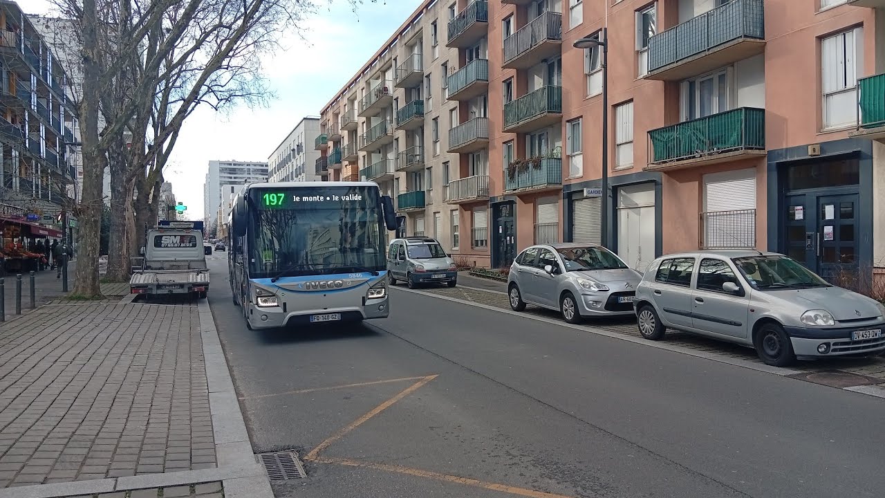 Paris 🇨🇵 France Bus 🚌 197 Travel Vlog in HD VIDEO 📸📸📸