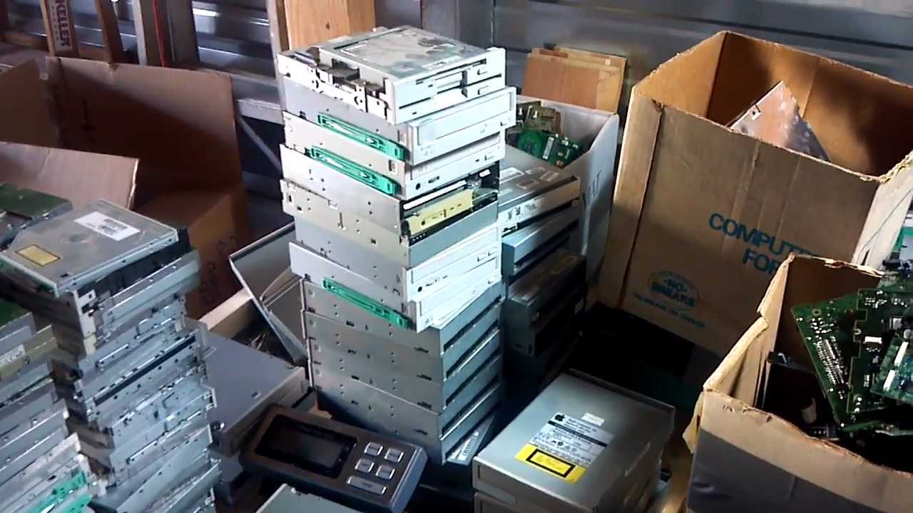 GOLD and SILVER Recovery from CD-ROM Drives