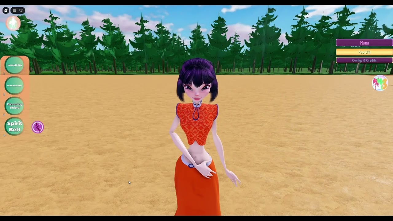Playing glam magic power-