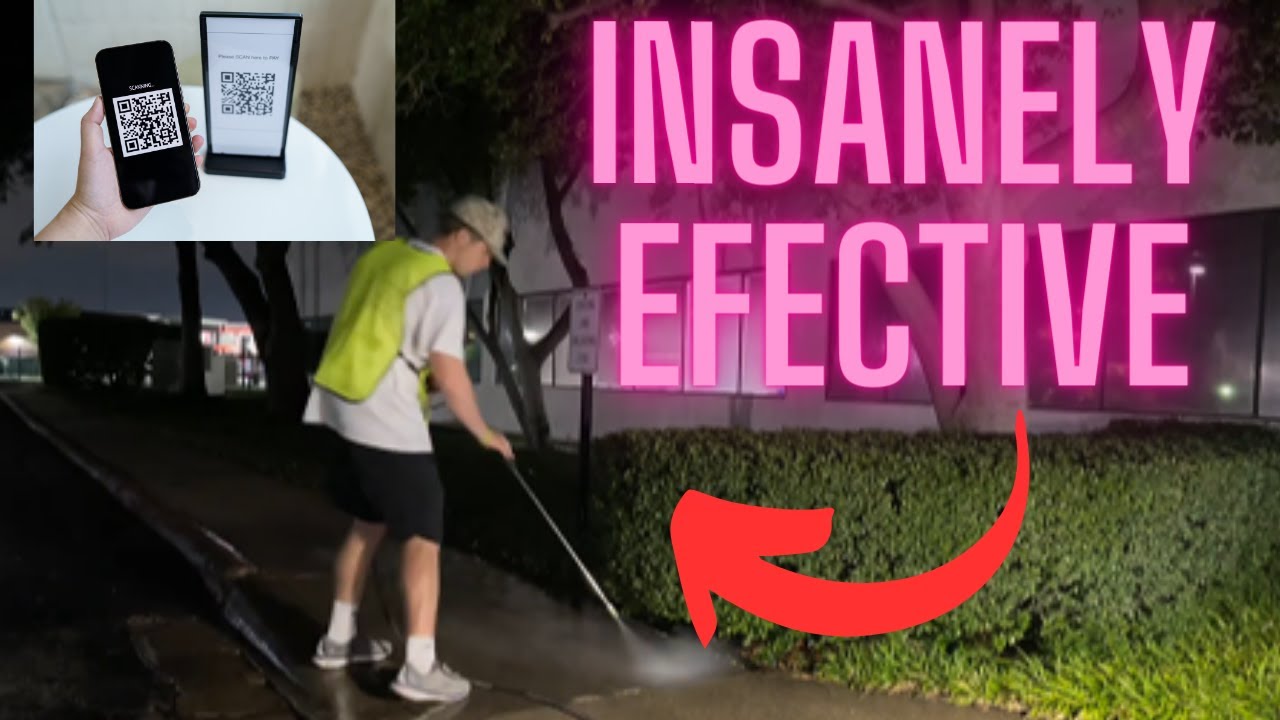 MOST EFFECTIVE ORGANIC DOOR HANGER STRATEGY TO GET $1,000+ PRESSURE WASHING JOBS