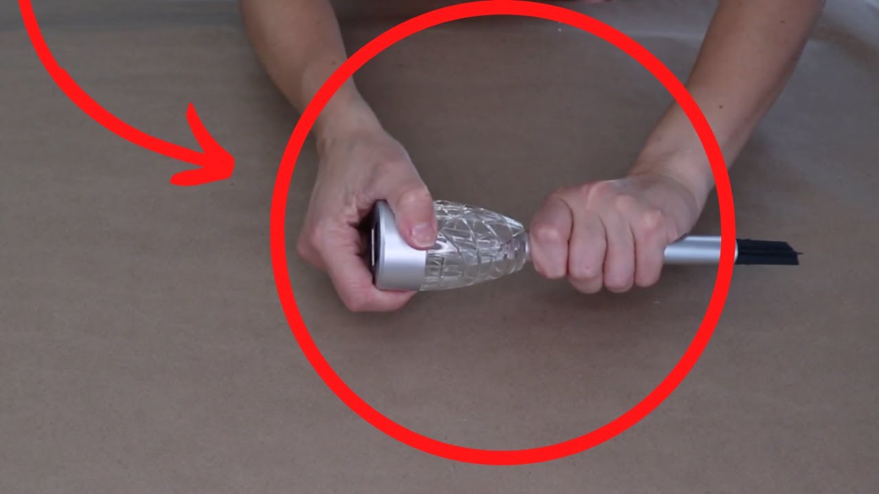 Break a solar light in half - this is GENIUS!