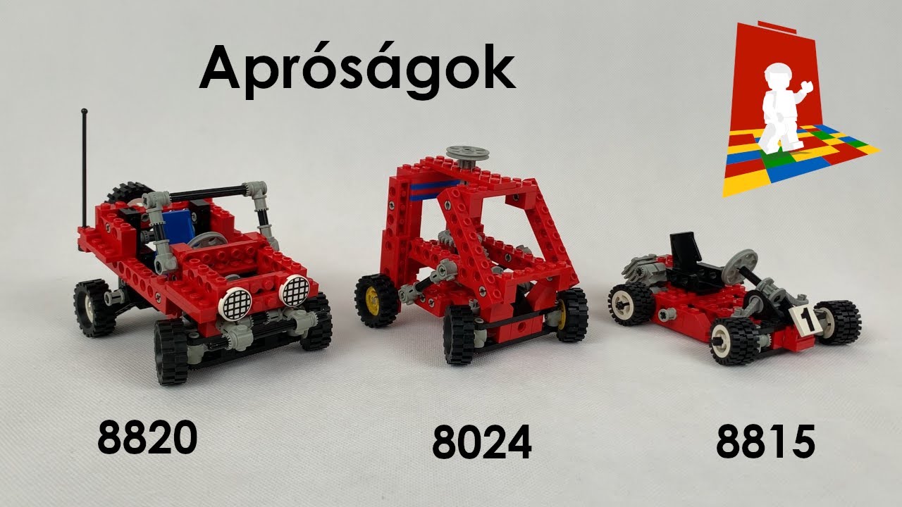 Technic szerda - Apróságok a Technic világából! - Lego Technic 8815 + 8024 + 8820